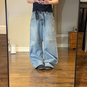 2000s vintage rare baggy wide leg jnco jeans